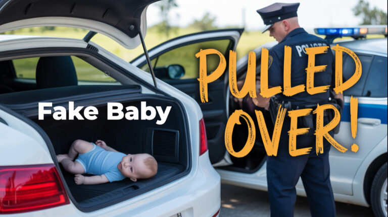 Baby in Trunk Social Experiment–Cops NOT laughing!